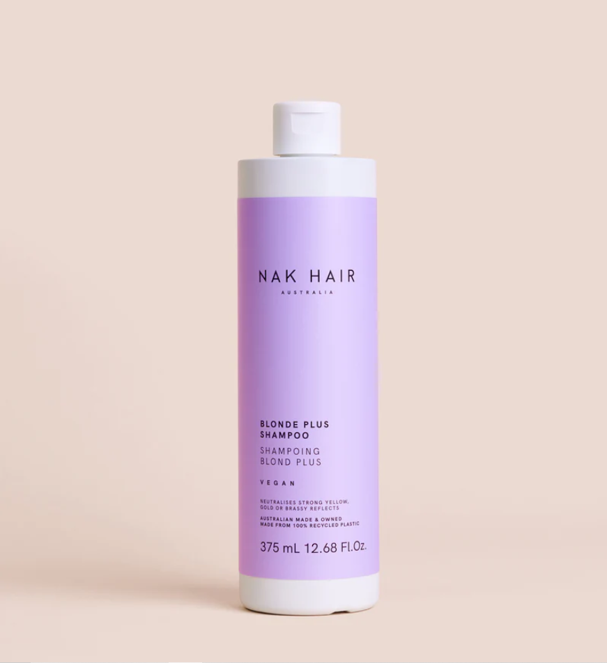 NAK BLONDE PLUS SHAMPOO 375ML