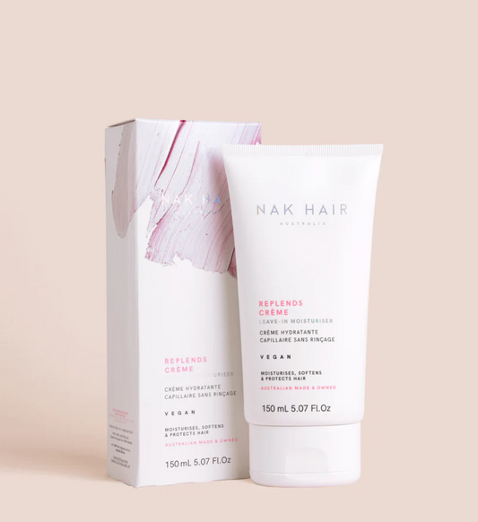 NAK REPLENDS CREME LEAVE IN MOISTURISER 150ML